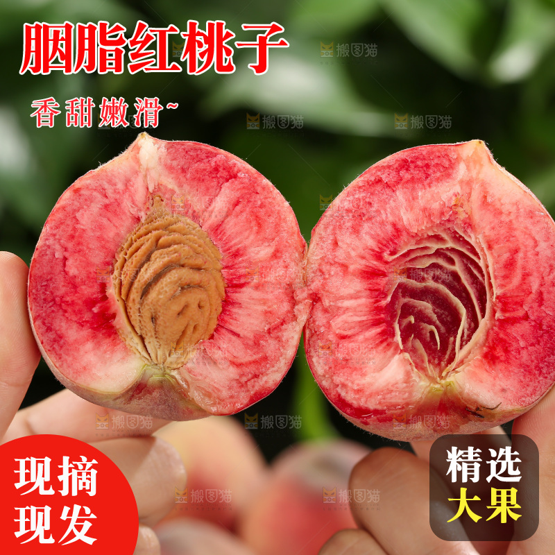 胭脂红桃子