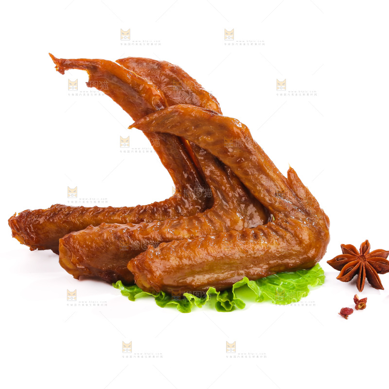卤鸭翅