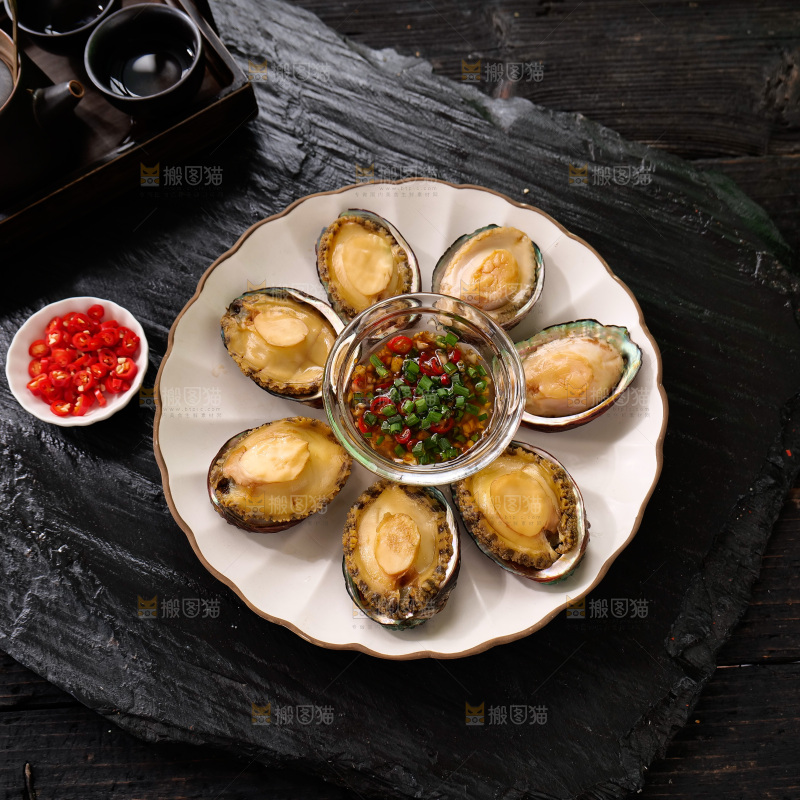 清蒸鲍鱼