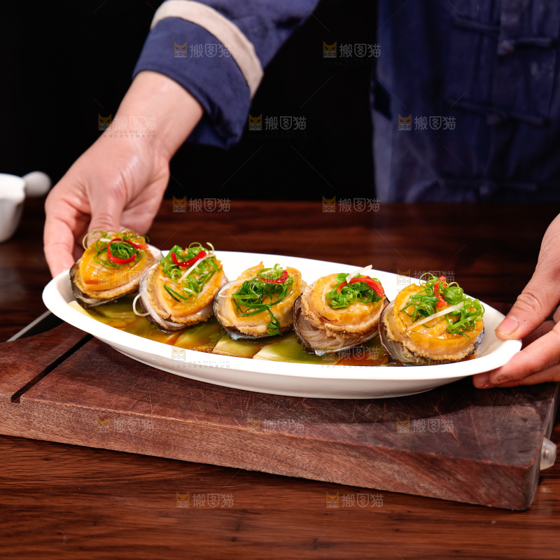 清蒸鲍鱼