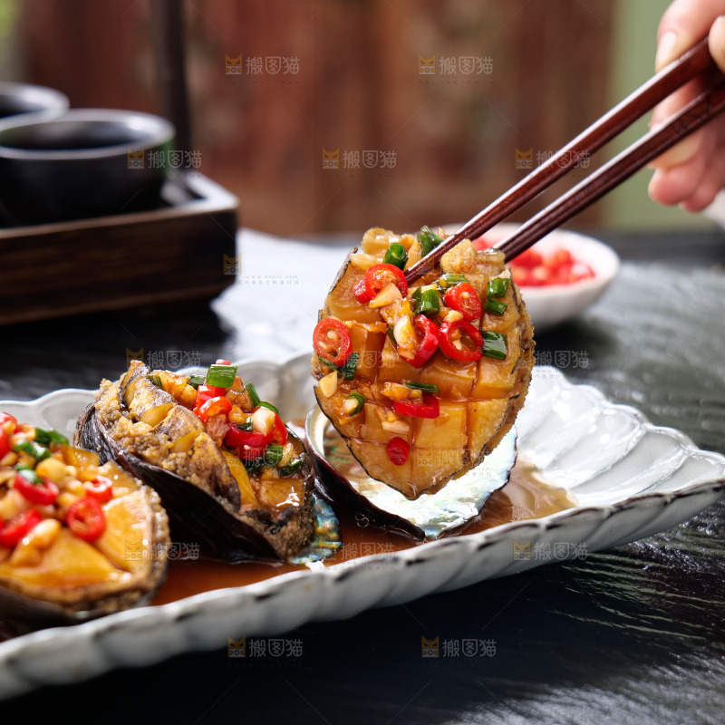清蒸鲍鱼