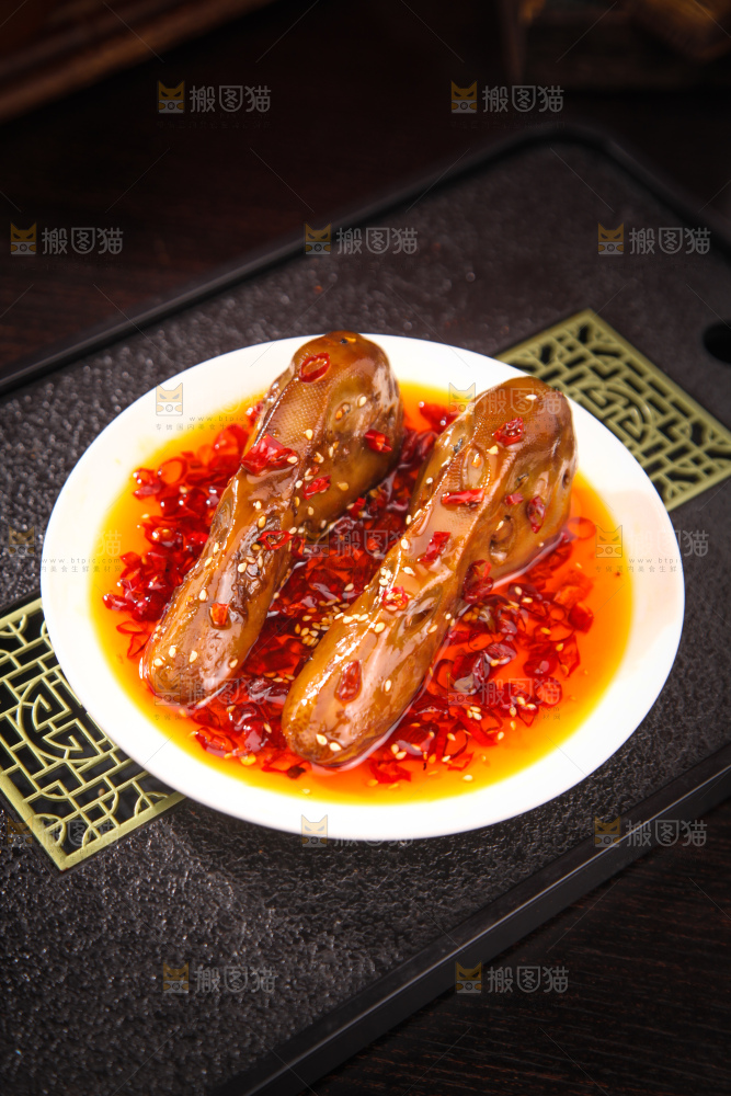 卤鸭头
