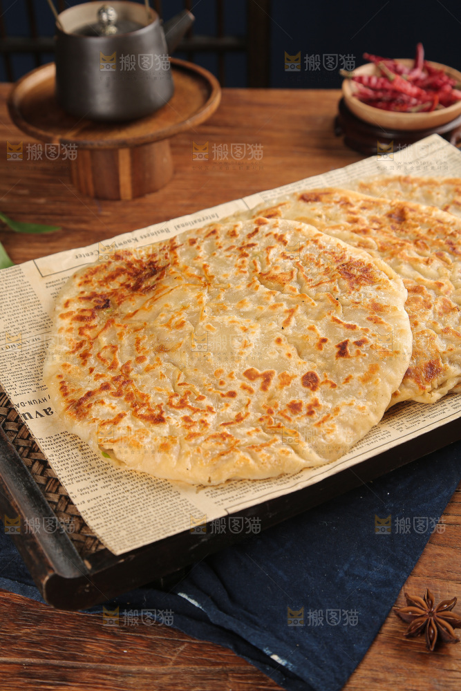 深底上的香河肉饼