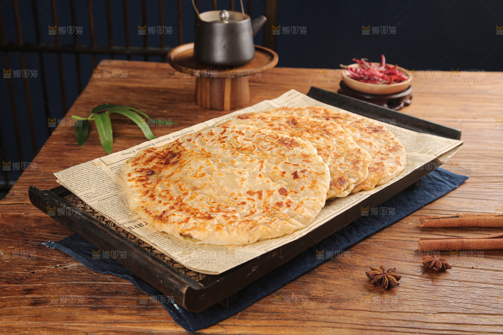 深底上的香河肉饼
