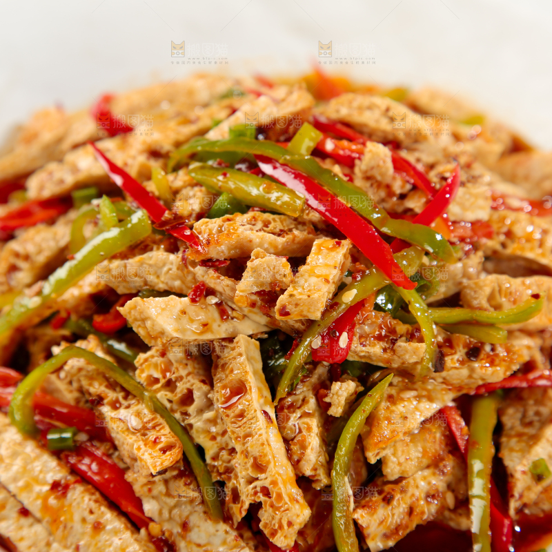 辣炒脆豆腐