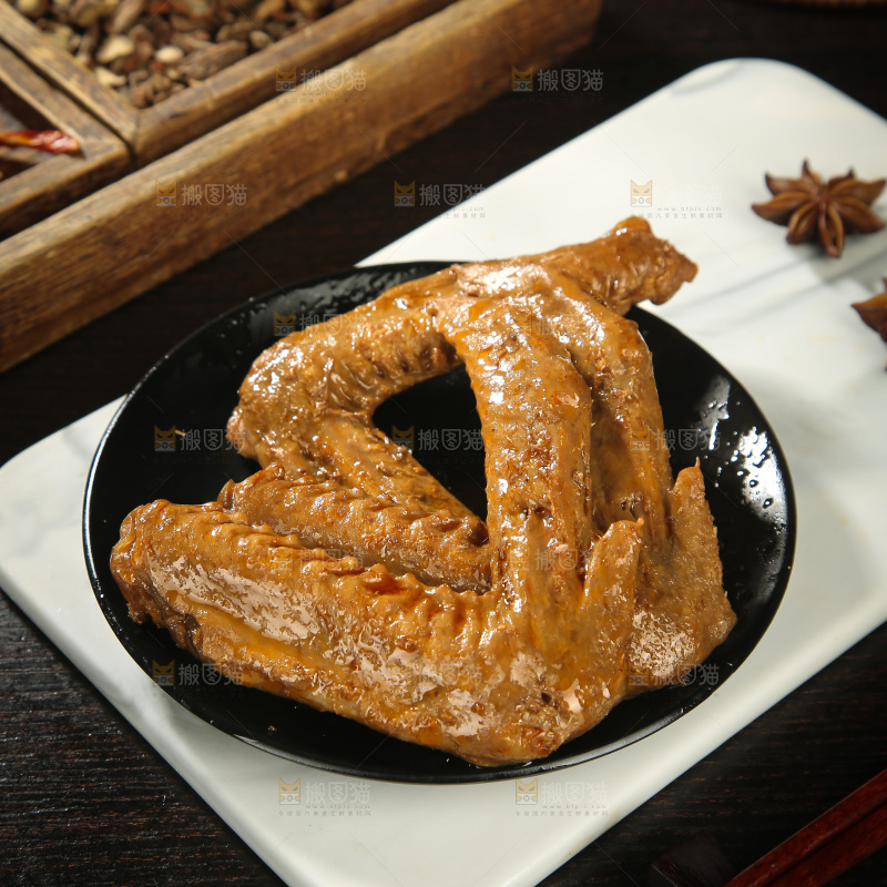 卤鸭翅
