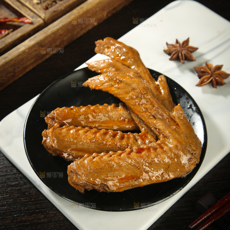 卤鸭翅