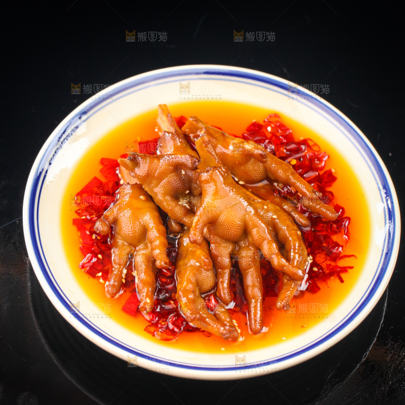 辣卤鸡爪