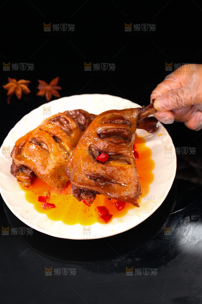卤鸭腿