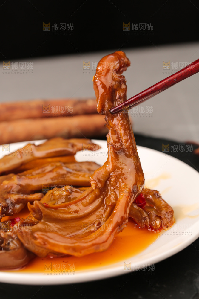 卤鸭掌