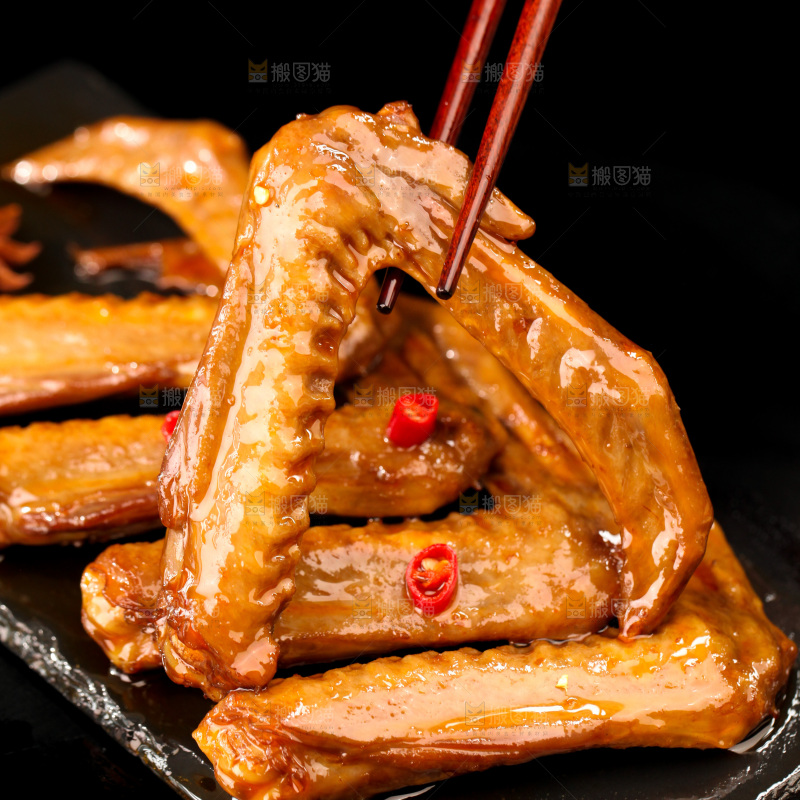 卤鸭翅