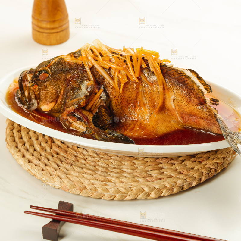 红烧石斑鱼