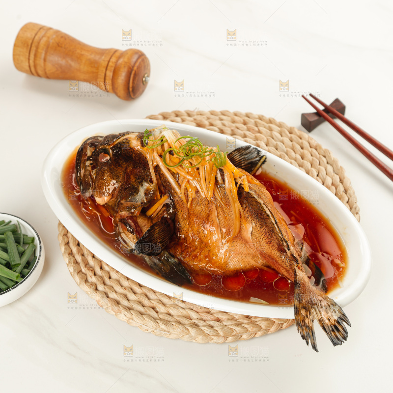 红烧石斑鱼