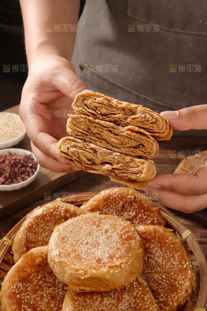 麻酱烧饼