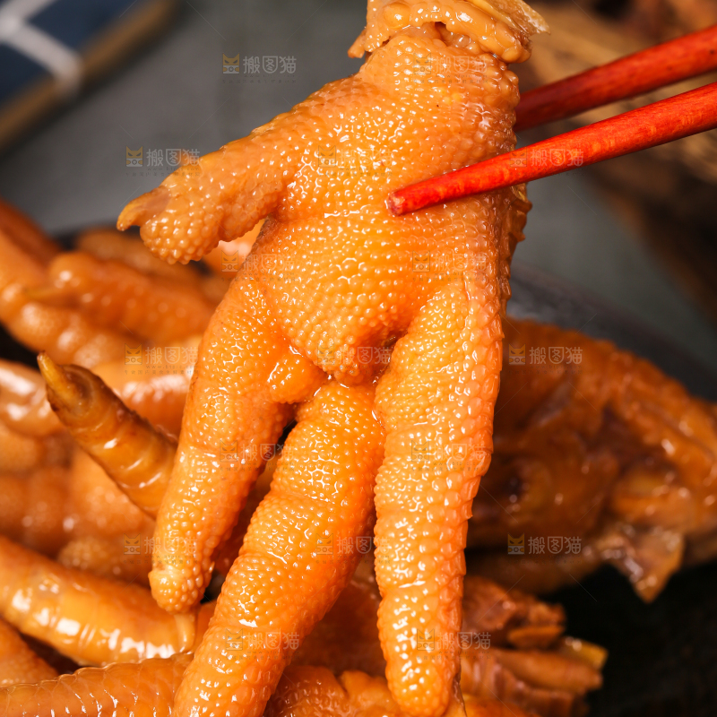 卤鸡爪