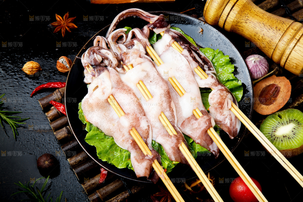 鱿鱼串