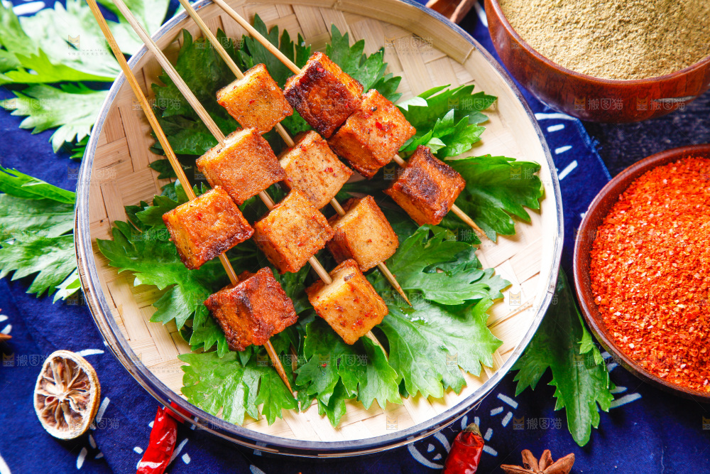 烤鱼豆腐