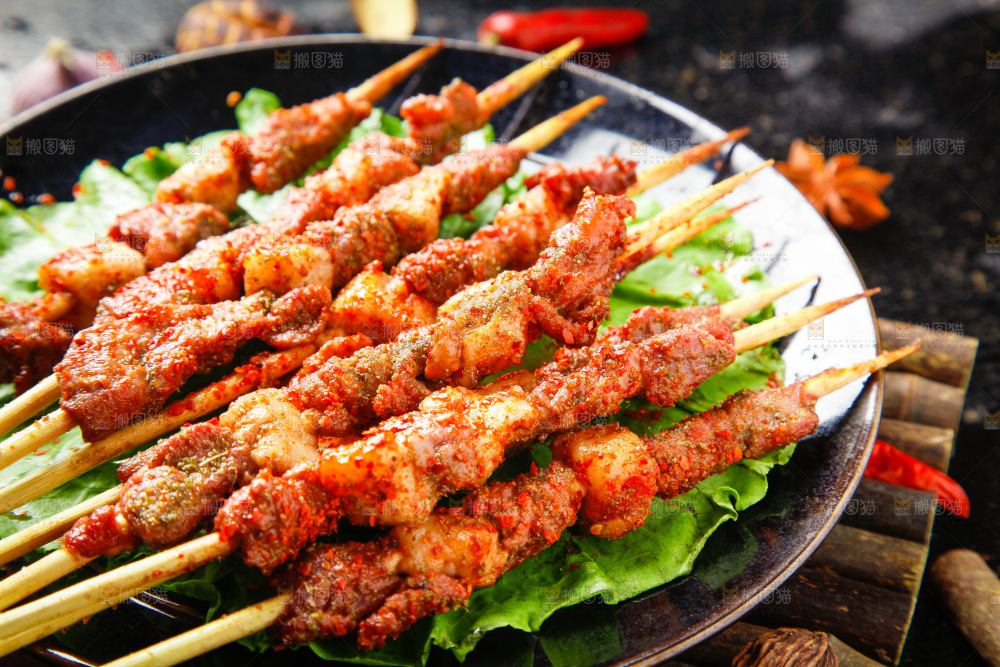烤羊肉串