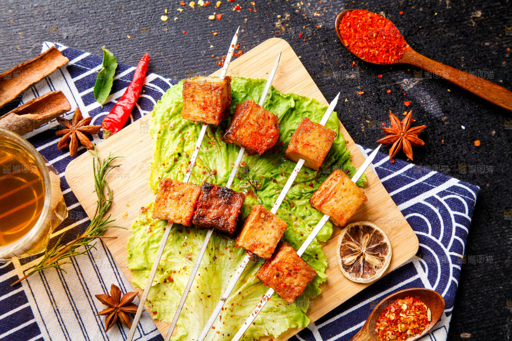 烤鱼豆腐