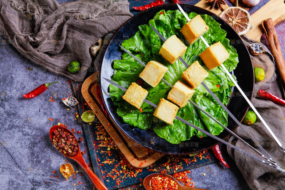 烤鱼豆腐
