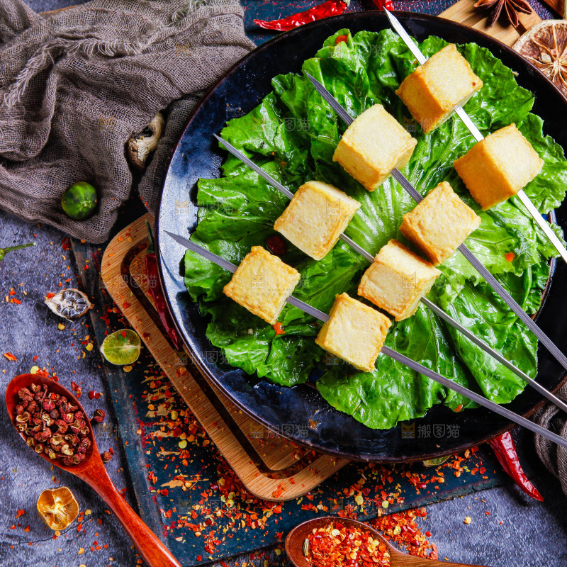 烤鱼豆腐