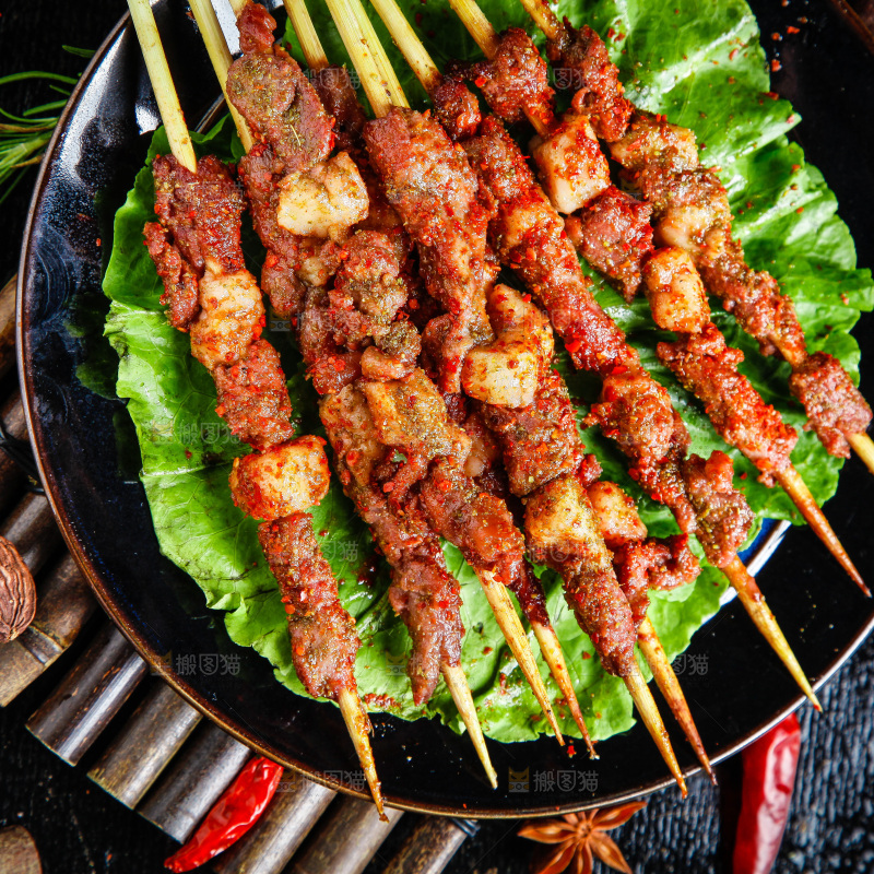 烤羊肉串