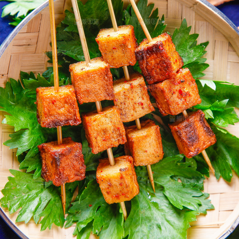 烤鱼豆腐