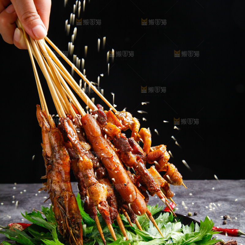 烧烤串串