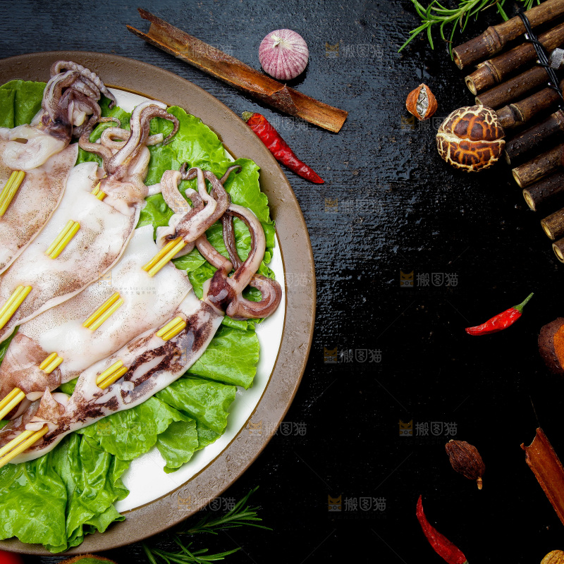 鱿鱼串