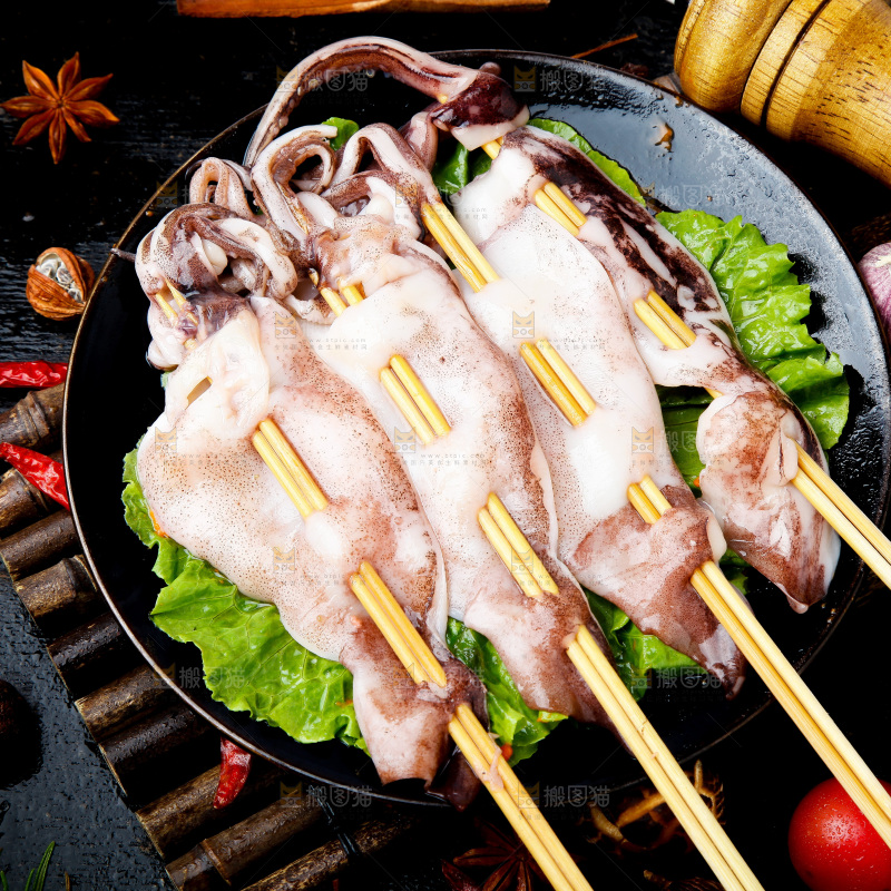 鱿鱼串