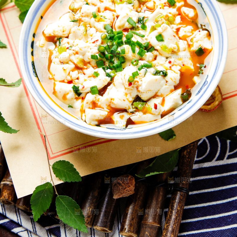 小葱拌豆腐