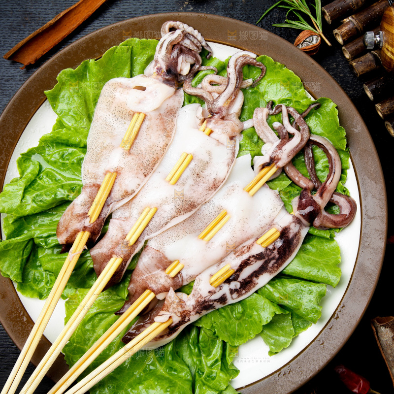 鱿鱼串