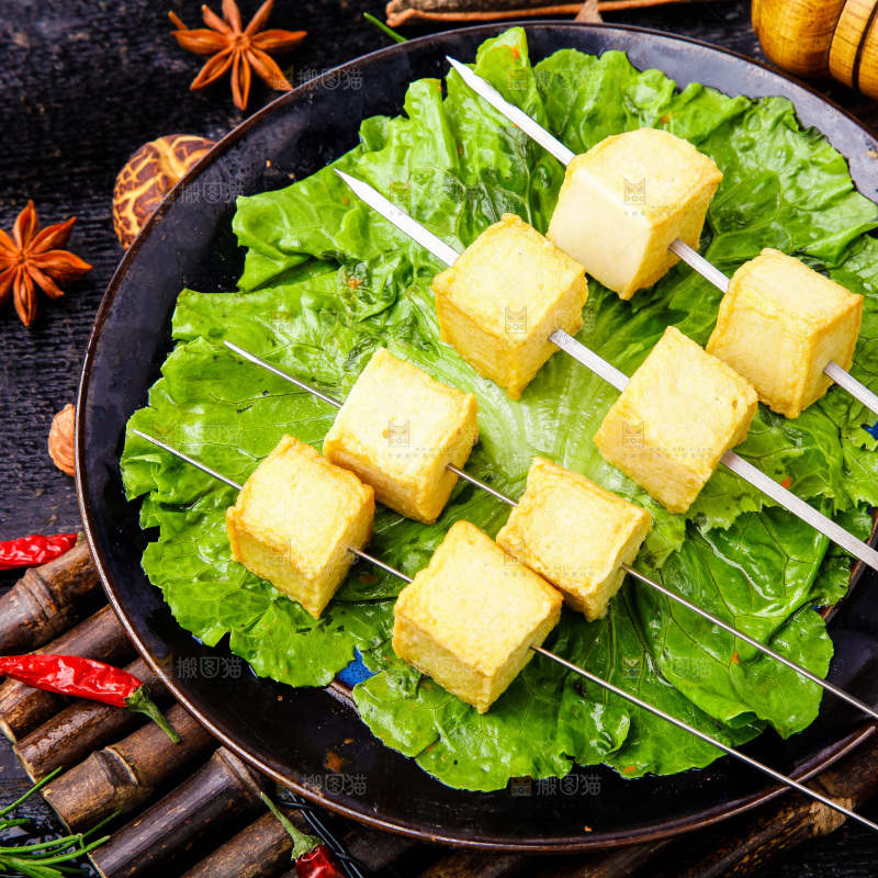 烤鱼豆腐