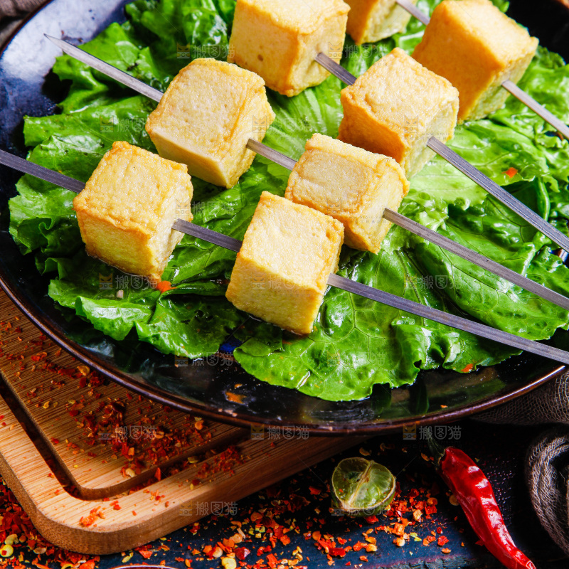 烤鱼豆腐