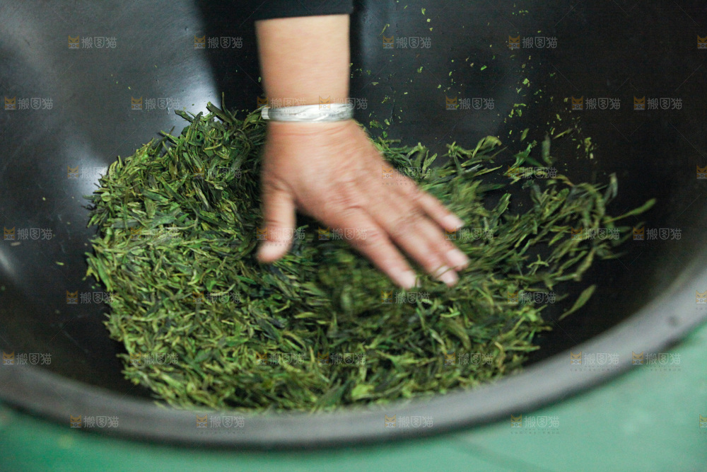 手工炒茶