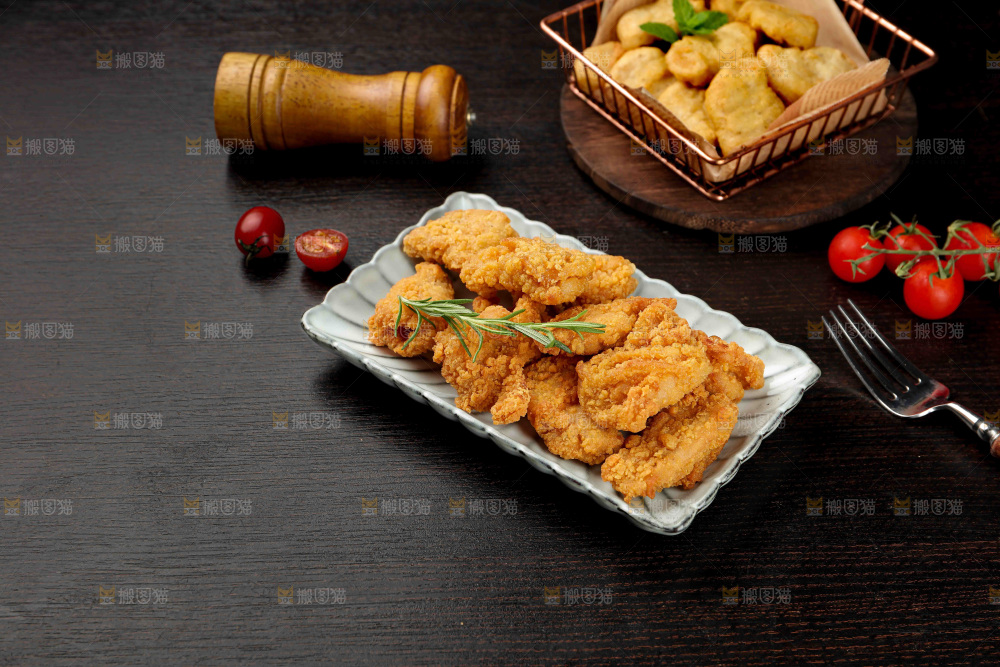 油炸食品快餐