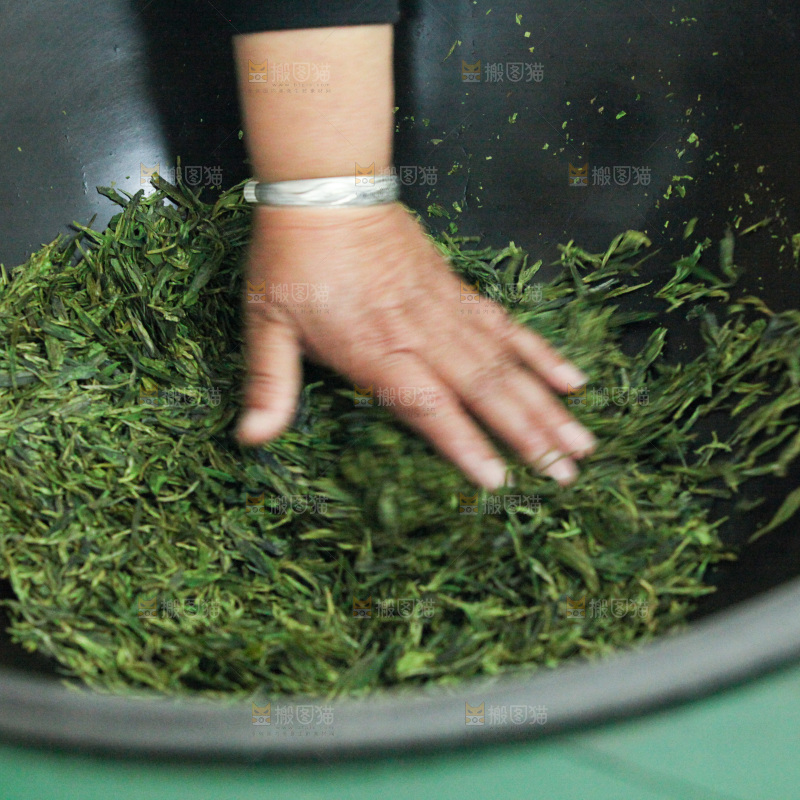 手工炒茶