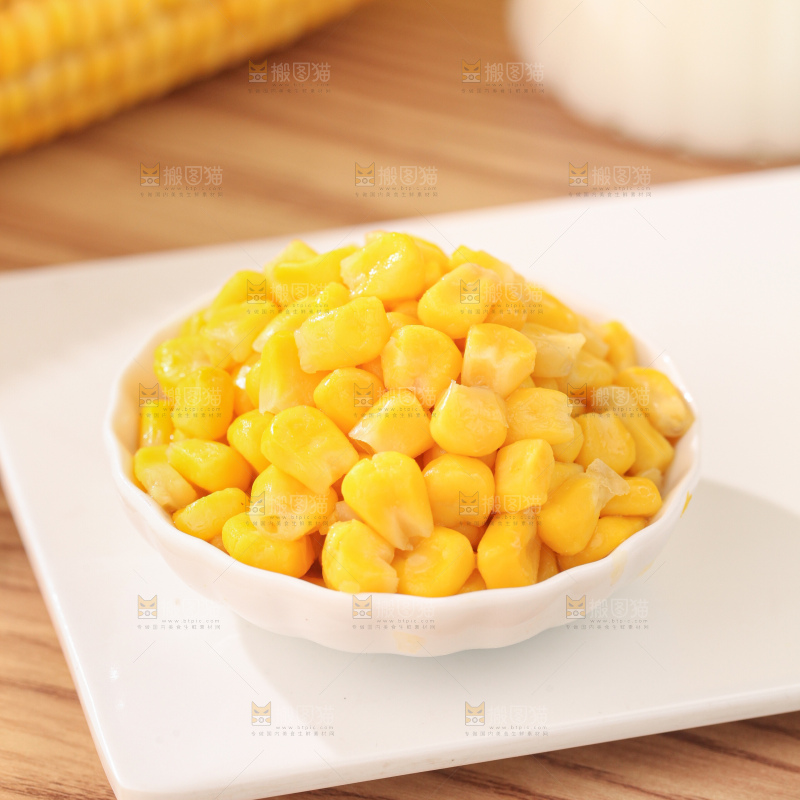 脱皮玉米粒