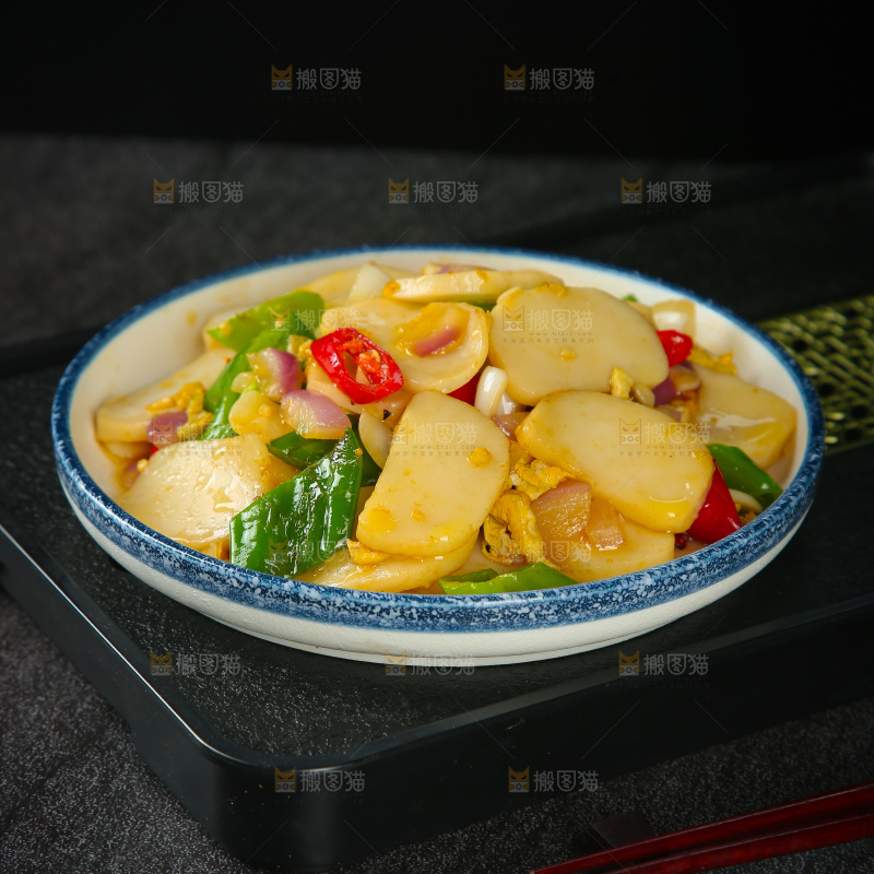 炒年糕片