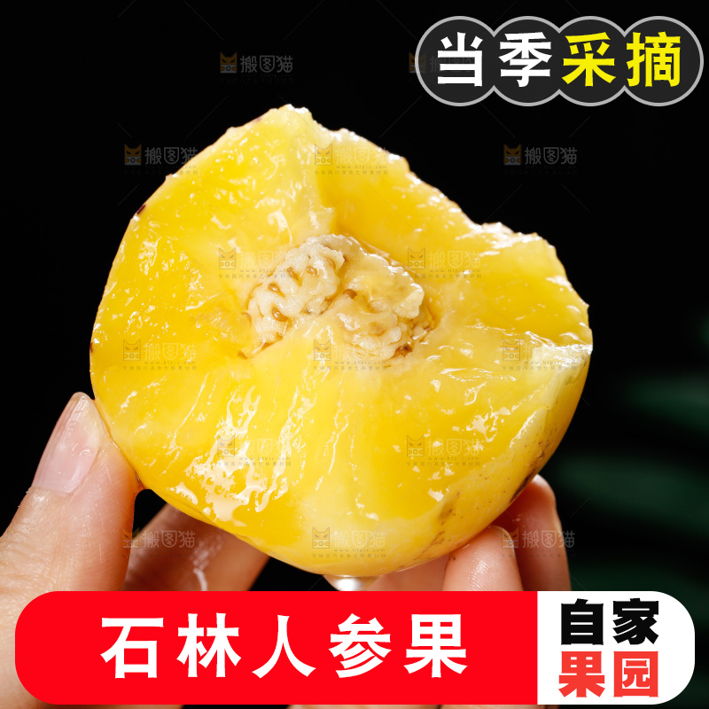 手里拿着石林人参果
