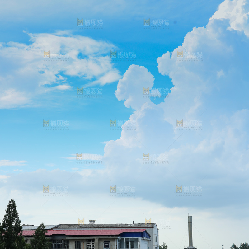 蓝天白云