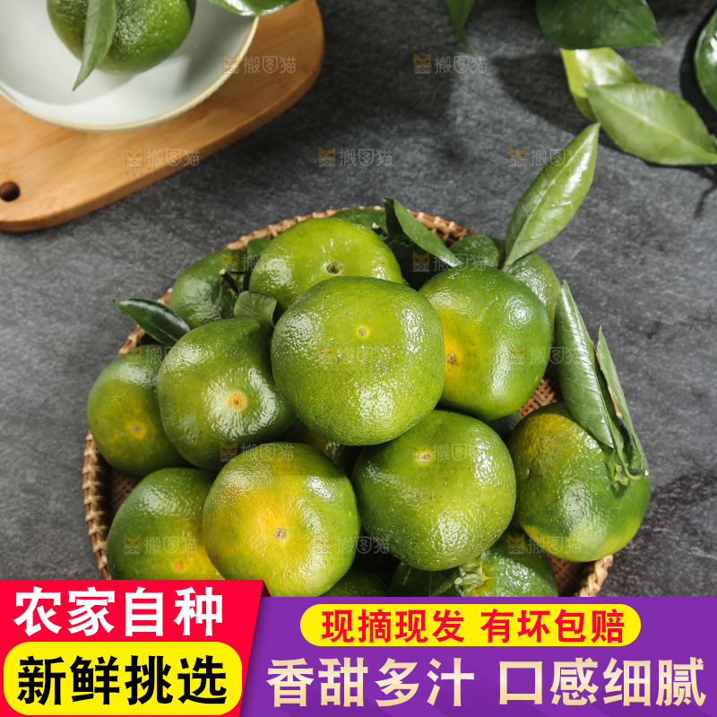 青皮蜜桔