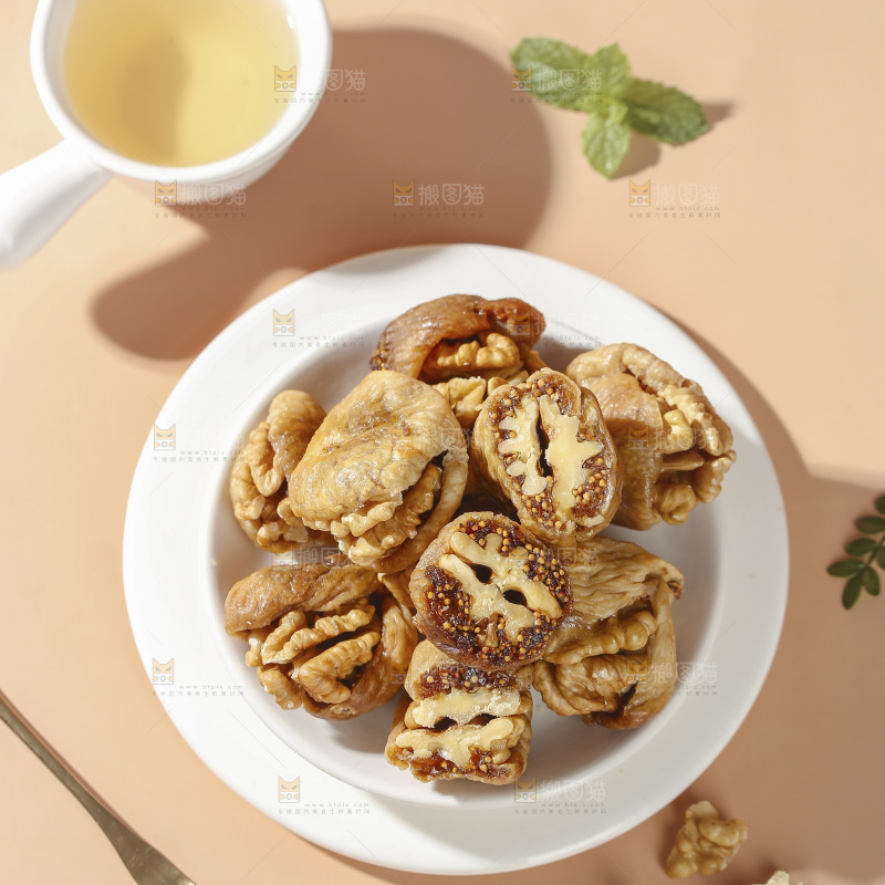 无花果夹核桃