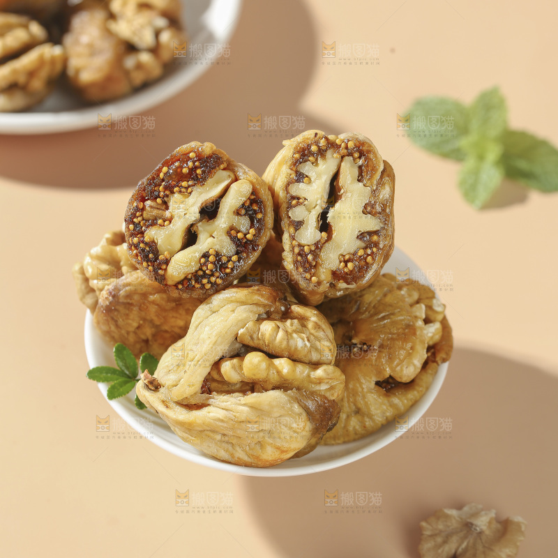 无花果夹核桃