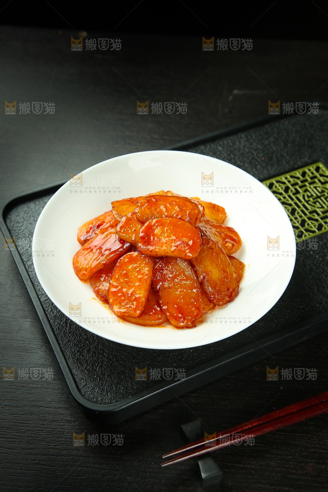 辣炒年糕片