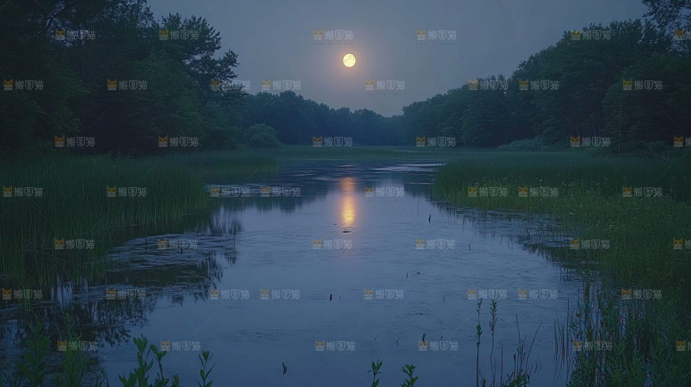 湿地栖息地沼泽自然环境保护区森林绿色