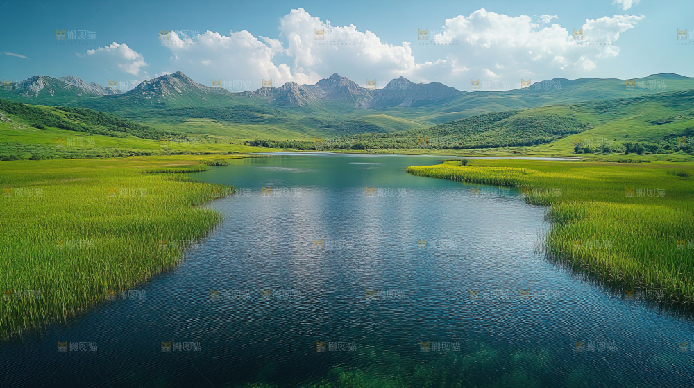 湿地栖息地沼泽自然环境保护区森林绿色