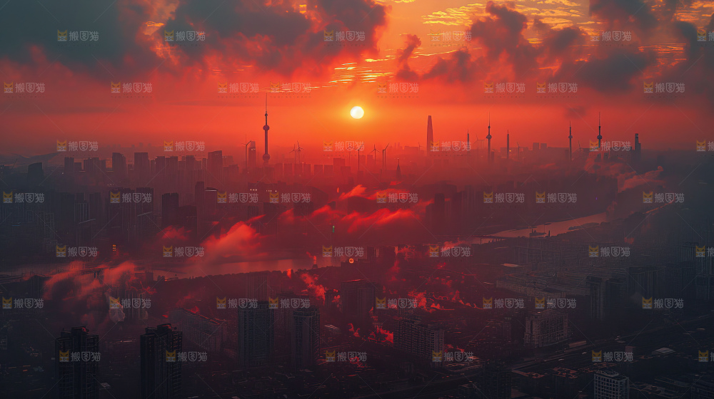 城市夜景 户外 万家灯火 繁华 都市风景