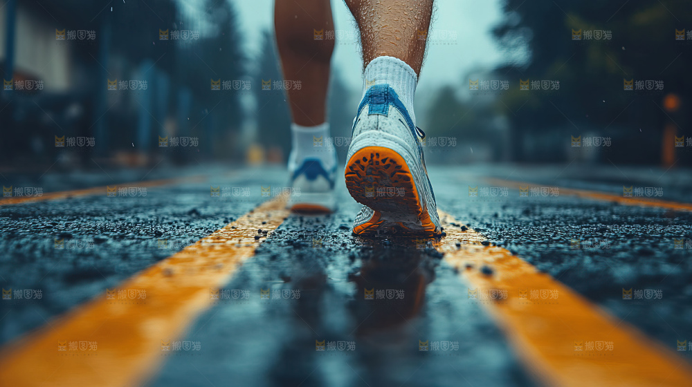 奔跑前进向上奋斗活力追梦冒险