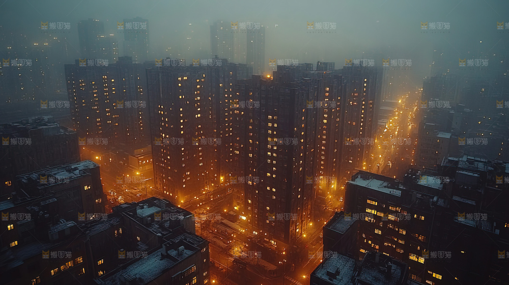 建筑都市风景房地产现代发展